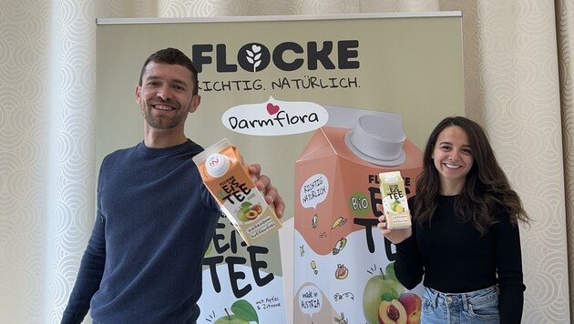 Flocke-Gründer Ivan Cindric und Managerin Sofija Kohnaward wollen ihre Produktpalette kräftig ausbauen (Bild: flockig.com)