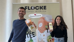 Flocke-Gründer Ivan Cindric und Managerin Sofija Kohnaward wollen ihre Produktpalette kräftig ausbauen (Bild: flockig.com)