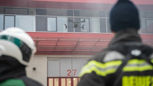 Drei verschiedene Drohnen-Typen stehen, je nach Einsatzanforderung, zur Wahl. (Bild: PID / David Bohmann)