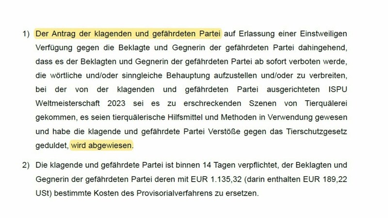 Das Landesgericht kann Verstöße nach dem Tierschutzgesetz nicht eindeutig ausschließen, steht weiters in dem der „Krone“ vorliegenden Beschluss. (Bild: zVg)