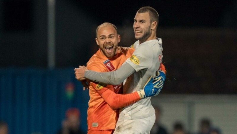 Notenkaiser: Schlager (li.) und Pavlovic. (Bild: GEPA pictures/ Johannes Friedl)