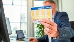 Der Hochgewinnbetreuer der Österreichischen Lotterien, darf seine Identität aus ...