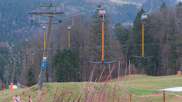 Auch in Kirchschlag stehen die Lifte derzeit wieder still (Bild: Einöder Horst)