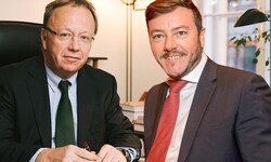 Im engen Austausch: Insolvenzverwalter Christof Stapf, Immobilienspekulant René Benko