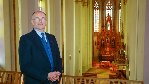 Die Kirche unter Pfarrer Andreas Maria Jakober wird als Pongauer Dom bezeichnet. (Bild: Gerhard Schiel)