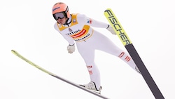 Stefan Kraft führt Österreichs Aufgebot für die Skiflug-WM am Kulm an. (Bild: APA/KEYSTONE/PHILIPP SCHMIDLI)