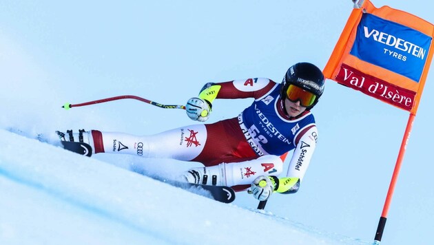 Elisabeth Kappaurer war in Val d‘Isère im Super-G auf dem Weg zu einer Überraschung. (Bild: GEPA pictures)