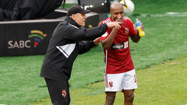 Ex-ÖFB-Teamchef Marcel Koller ist mit Al Ahly bei der Klub-WM mit dabei. (Bild: APA/AFP/PHILL MAGAKOE)