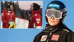 Franziska Gritsch koppelt sich zukünftig aus Liebe zu ihrem Trainer vom ÖSV ab. (Bild: GEPA pictures, facebook.com/gritschfranziska, Krone KREATIV)