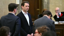 Ex-Kanzler Sebastian Kurz beim Prozess 2024 (Bild: APA/HELMUT FOHRINGER)