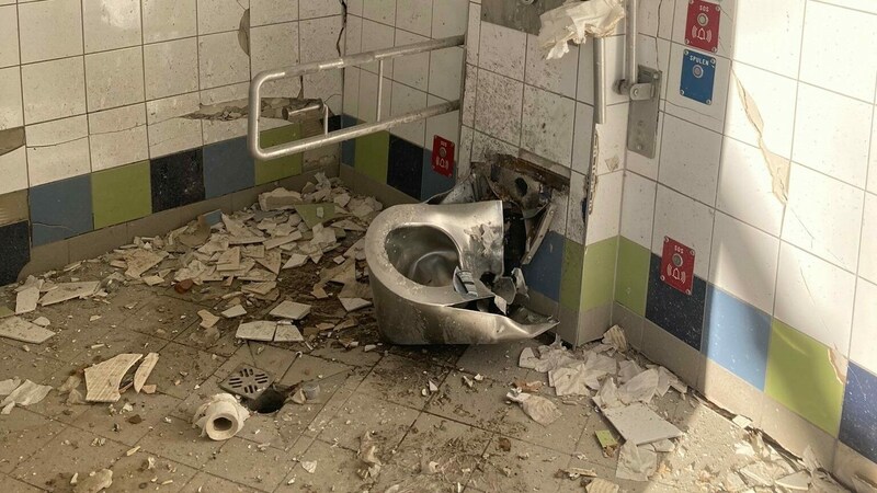 Die Anlage musste nach dem Vorfall gesperrt werden. (Bild: LPD Wien)