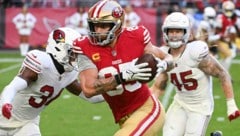 Alles klar in Sachen Divisions-Sieg für George Kittle und seine 49ers ... (Bild: AFP)