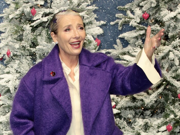 Emma Thompson bekam einmal ein angebissenes Stück Schokolade zu Weihnachten.