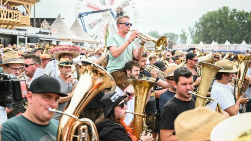 Ultimatives Sommerhighlight: Woodstock der Blasmusik (Bild: Markus Wenzel)