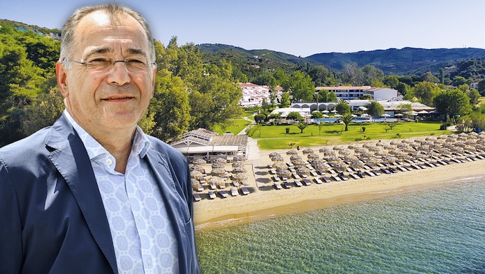 Draskovits freut sich über die Erweiterung des Angebots für 2024. Erstmals wird da auch Skiathos ...
