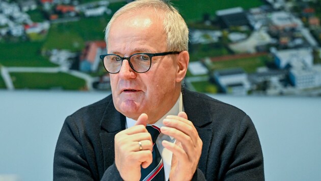 Der Freistädter Bürgermeister Christian Gratzl kämpft um ein ausgeglichenes Budget. (Bild: Dostal Harald)