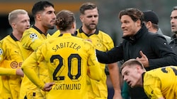 Zoff zwischen den BVB-Stars und Trainer Edin Terzic? (Bild: AP Photo/Antonio Calanni)