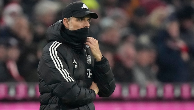 Bayern-Trainer Thomas Tuchel will einen weiteren Spieler nach München holen. (Bild: AP Photo/Matthias Schrader)