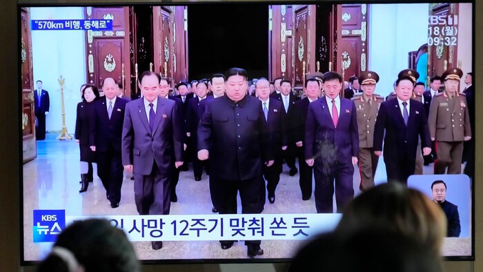 Diese Bilder sind dieser Tage im südkoreanischen Fernsehen zu sehen - die Angst geht um …