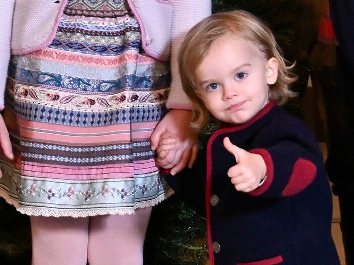 Der zweijährige Prinz Julian findet‘s super!