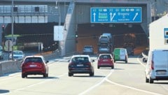 Im Amraser Tunnel (Archivbild) kam es zum Unfall. (Bild: Birbaumer Christof)