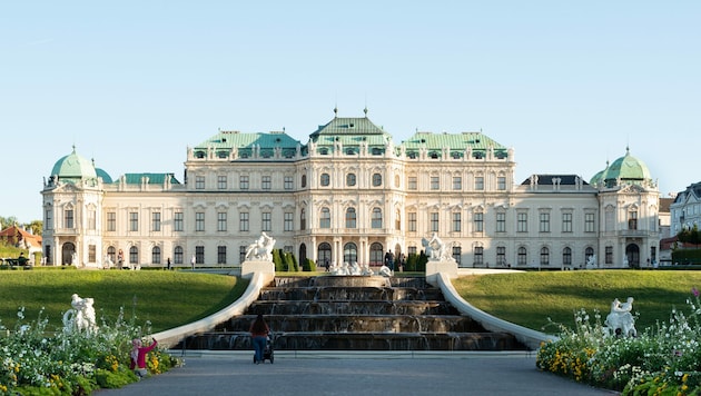 Das Belvedere freute sich über einen Besucheransturm im Jubiläumsjahr. (Bild: Lukas Schaller )