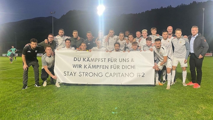 Die Frohnleitner Mannschaft zitterte um ihren „Capitano“.