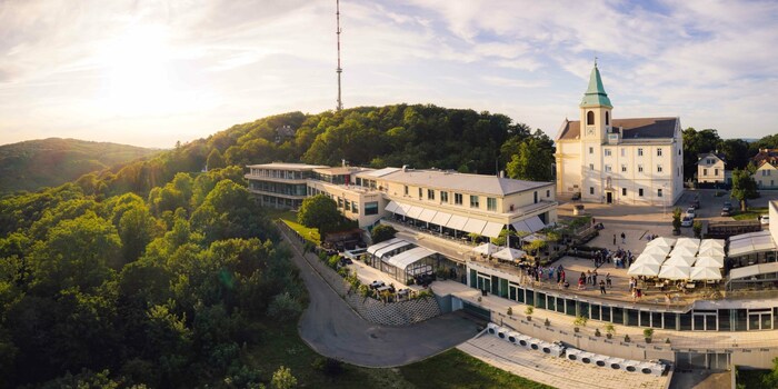 Gibt schlechtere Arbeitsplätze: die Wiener Modul University am Kahlenberg