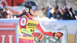 Patrick Feurstein ist nach dem Alta Badia-Doppel leicht angeschlagen. (Bild: Christof Birbaumer/Kronenzeitung)