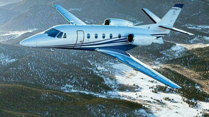 René Benkos zweiter Jet, eine Cessna, soll verkauft werden.