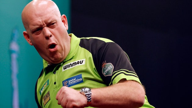 Michael van Gerwen (Bild: APA/Getty Images via AFP/GETTY IMAGES/Sarah Stier)