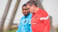 ÖFB-Teamchef Ralf Rangnick (re.) und David Alaba (Bild: GEPA pictures)