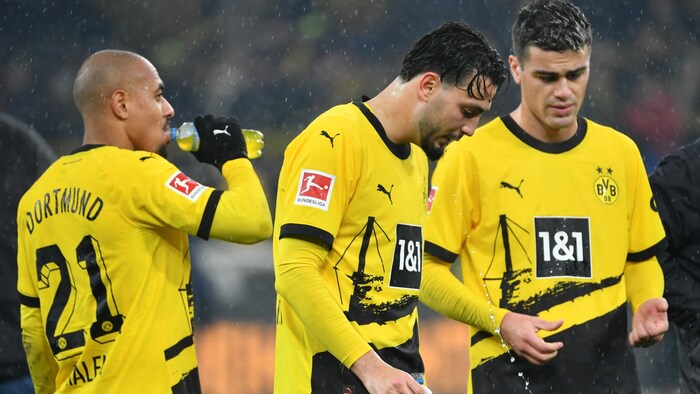 Hängende Köpfe: In der Liga läuft‘s nicht für den BVB.