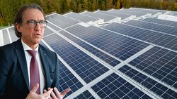 Der enorme Zuwachs an Photovoltaikanlagen fordert die Energie AG, so Leonhard Schitter. (Bild: Markus Wenzel, FotoKerschi, Krone KREATIV)