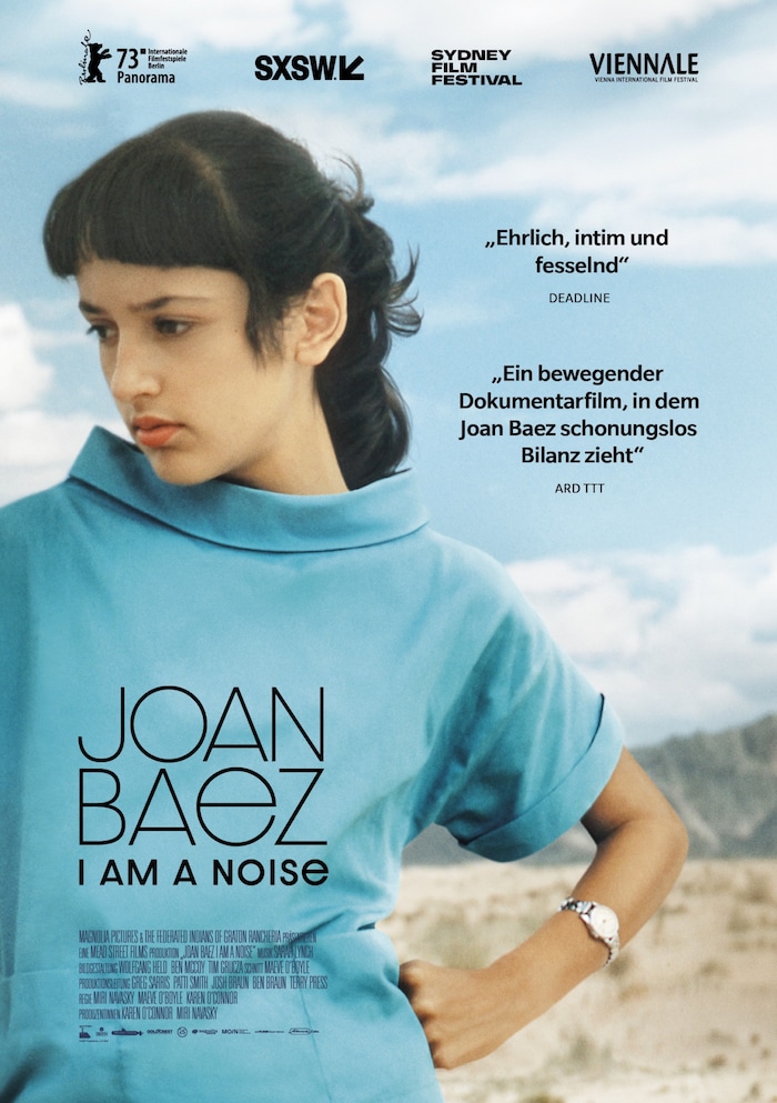 „Joan Baez - I am Noise“ ist ab 28. Dezember im Kino zu sehen.