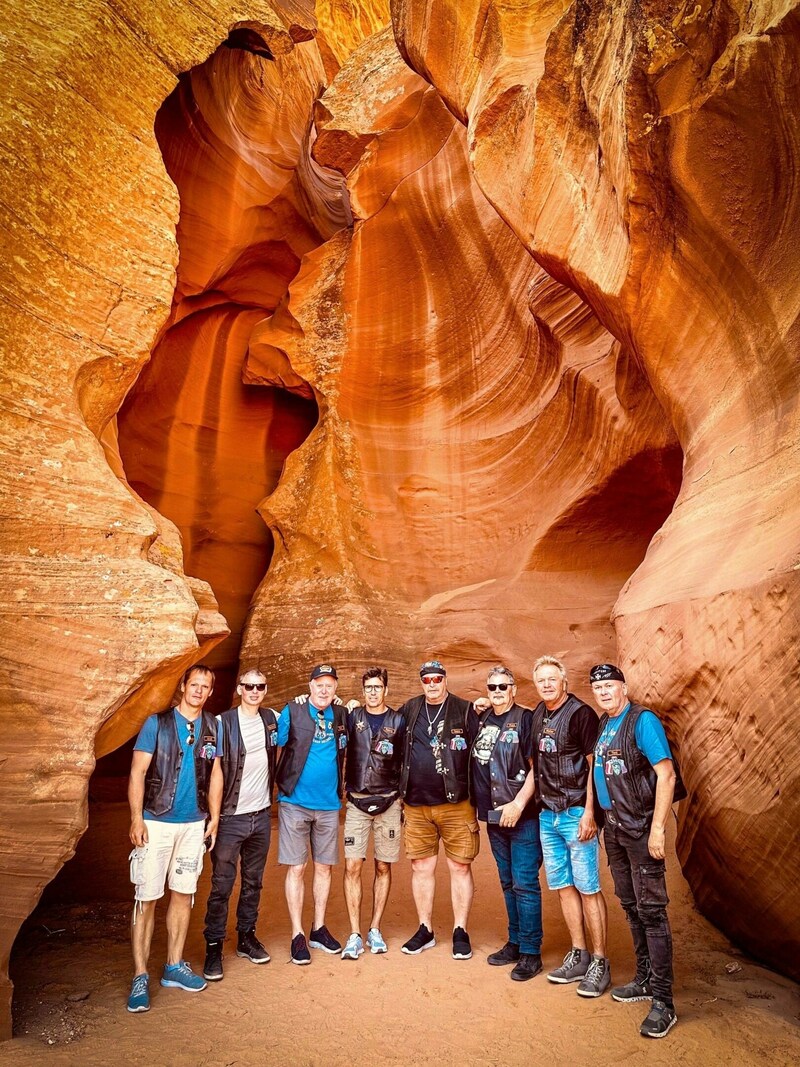 Hier im Antelope Canyon (Bild: Sepp Pail)