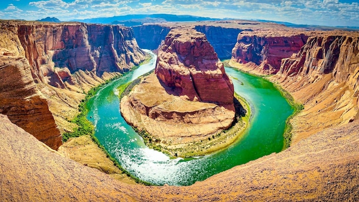 Die Gegend heißt: Horseshoe Bend 