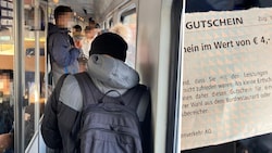 Womit sich ÖBB-Kunden plagen müssen: überfüllte Züge, zu hohe Preise und mickrige Gutscheine. (Bild: zVg, Krone KREATIV)