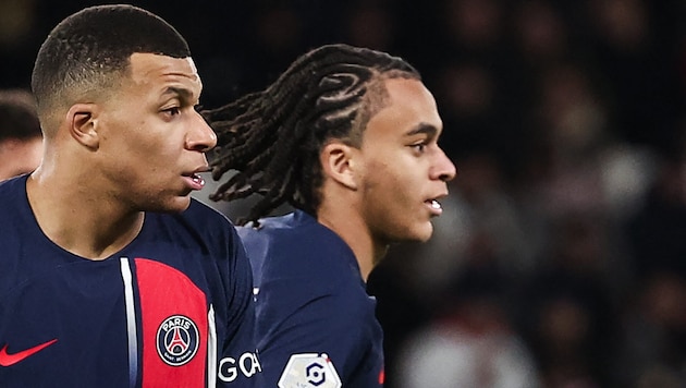 Kylian (links) und Ethan Mbappe haben PSG beide im Sommer verlassen. (Bild: APA/AFP/FRANCK FIFE)