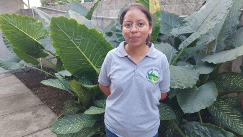 Karla Lizbeth Coronado Ramirez in Guatemala. (Bild: Robert Fröwein)