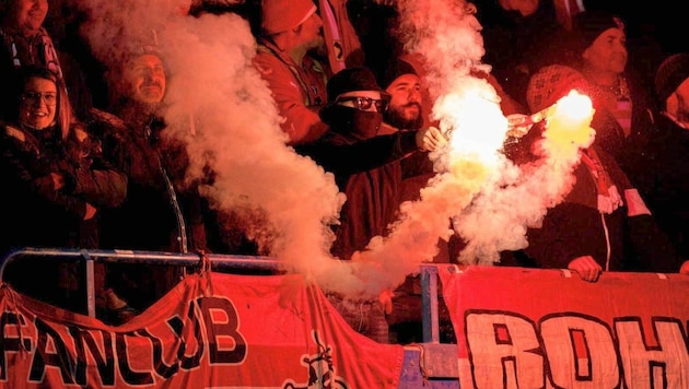 Die Pyrotechnik-Vorfälle beim 2:0 gegen Deutschland ziehen Konsequenzen nach sich. (Bild: GEPA pictures)