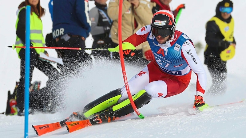 Michael Matt finished third in Gurgl last season behind Manuel Feller and Marco Schwarz. (Bild: Christof Birbaumer)