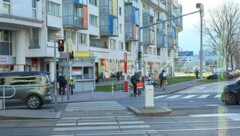 Der Fundort der Leiche in Wien-Floridsdorf. (Bild: Tomschi, Krone KREATIV)