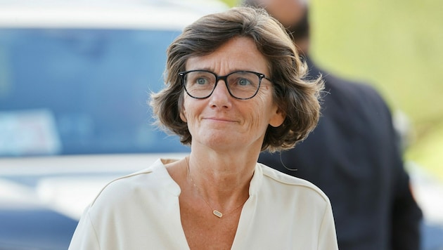 Gegen die gerade erst ernannte französische Übergangs-Gesundheitsministerin Agnès Firmin Le Bodo laufen Ermittlungen der Justiz. (Bild: AFP/Ludovic Marin)