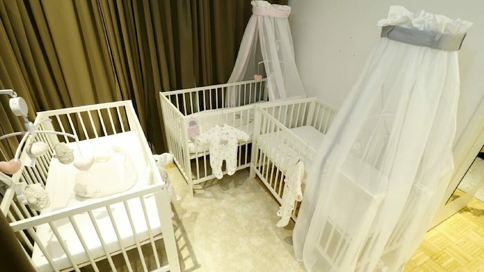 Das Zimmer, das die Anwältin für die Kleinen ausgestattet hat