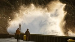 Kein angenehmes Wetter zum Spazierengehen in Hammerhavn in Dänemark (Bild: © Pelle Rink)