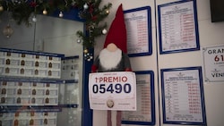Die spanische Weihnachtslotterie „El Gordo“ hielt Menschen weltweit in Atem. Insgesamt wurden 2,6 Milliarden Euro ausgeschüttet. (Bild: AFP)