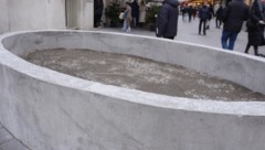 Anti-Terror Betonwannen in der Wiener Innenstadt