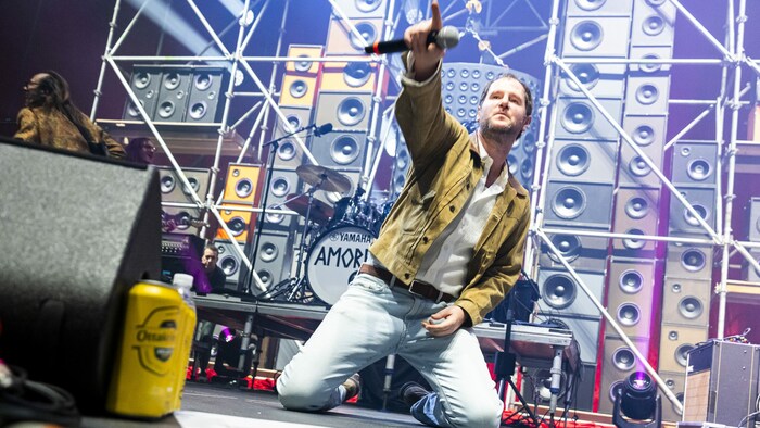 Ein Ottakringer Blechweckerl als Energiebringer für den Rockstar