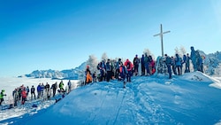 Wie schon im Vorjahr wird es am Sonntag auf dem Wallfahrtsberg Monte Lussari bei Tarvis auch wieder winterlich sein. (Bild: Hannes Wallner)